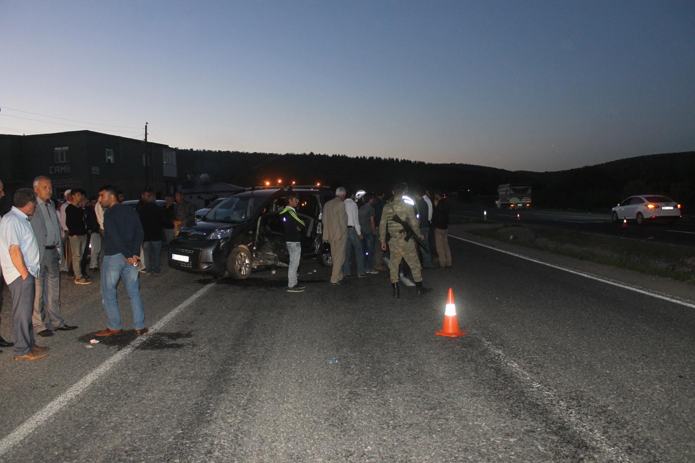 Kutlu Doğum dönüşünde trafik kazası